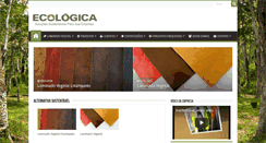 Desktop Screenshot of ecologicalatex.com.br